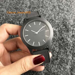 Brand Watches Women Men Unisex Animal Crocodile Style Dial Silicone Strap Quartz Wrist Watch LA06