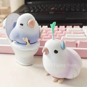 Kawaii Bad Birdie Blind Box Figure Animal Bird Mysterious Surprise Guess Bag Collection Model Doll Xmas Gift Toys Decor 240227