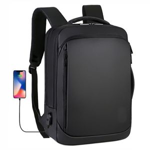 HBP 15 6 inch Laptop Backpack Mens Business Notebook Mochila Waterproof Back Pack USB Charging Bag Travel Bagpack 2023 Male Backpa269O