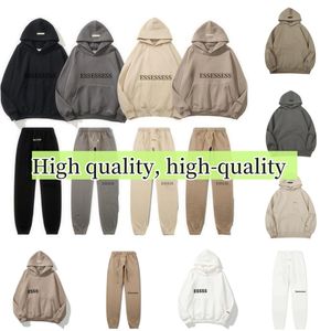 Essentialsweatshirts Designers hoodie men 1977 pullover sweatshirts loose sleeve Essentialshoodie hooded Clothing mens Essientials hoodie Jumper cotton Tops