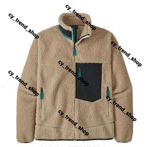 Giacca Patagoni Designer Uomo Giacche pata Cappotto in pile Spessore caldo Piumino Classico retrò Coppia invernale Modelli Tech Fleece Tuta Patagonie Giacca in pile patta 812