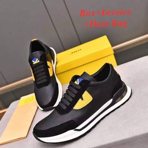 Mirror Quality Chaussure Original Designer Luxury Mens Shoes Fendyity Sneakers Womens Trainers Monster Runner Spike Back Leather Eyes Bug Sneakers Dhgate New
