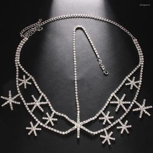 Fermagli per capelli Doppio strato Princess Tiara Strass Catene per testa da sposa per donne Retro ciondolo esagonale Multi gioielli