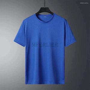 メンズTシャツ夏の男性Tシャツ半袖プラスサイズ8xl 10xl薄ティービッグセールスファットトップス