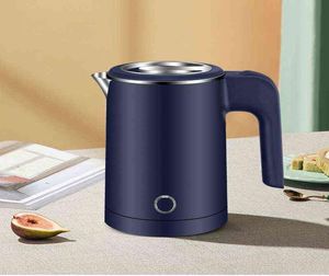 06L 600W Mini Kettle 304 Rostfritt stål Automatisk ström från liten student sovsal lågeffekt elektrisk vattenkokare bärbar EU US H221901010