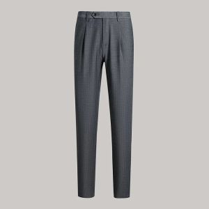 Calça 2023 Roupas de marca British Style Dress Suit de calça de calça manta de calça calçada gentlemen Gentlemen Business Work Casual Pant calças