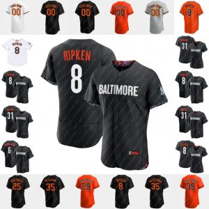 2024 Adley Rutschman Baseball Jersey Cedric Mullins Gunnar Henderson Ryan Mountcastle Corbin Burnes Felix Bautista Austin Hays Jorge Mateo John betyder Jackson