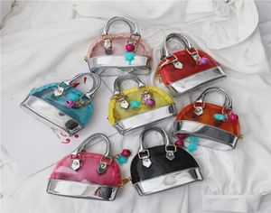 Boc Purses Kids Handbags Korean Fashion Baby Girls Mini Priness Purses Crossbody Cute Jelly Shoulder Bags Snacks Coin Bags Gifts4384554