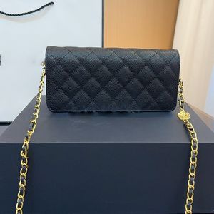 Najlepsze słynne torby marki Kobiety luksusowe torby wieczorowe oryginalne skórzane diamentowe wzorzyste wzór kawioru Tekstura Torba Crossbody Torka portfel mini torba bagietka