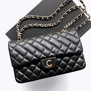 Luxury Brand Chain Shoulder Bags Designer bag CH classic flap bag Messenger bag Fashion Women crossbody bag High quality Lambskin Purse Quilted leather handbags