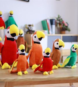 20cm Papagei Puppe Plüschtier niedliche Kuscheltiere Spielzeug Kinder Geburtstagsgeschenke hochwertige Puppen ganze8274462