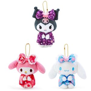 Sakura Kimono Kuromi Melody Peluche Ciondolo per bambola Ciondolo per ragazza Regalo a cuore