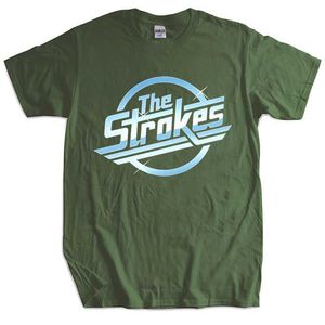 Shirt Band Rock Strokes_ Tshirts Cotton Strokes_yy