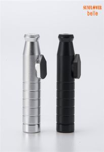Snuff Bullet Smoke with Matt Finish innehåller 3G 58mm aluminiumlegering Snuffing Tobacco Snorter Portable Reting Metal Pipe 1537779912