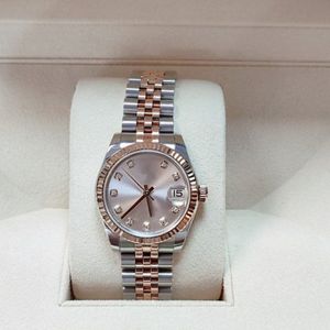 NF Maker Orologio da donna 31mm Datejust Orologi meccanici automatici da donna Cinturino Jubilee in acciaio pregiato 2813 Movimento Vetro zaffiro Self241o