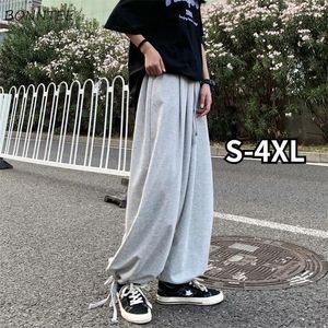 Women's Pants Full Length Women Bloomers Harajuku Drawstring High Street Loose Casual Personality Japanese Style Unisex Fashion Ins Chic