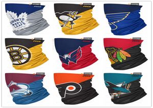 Hockey Item Big Logos Seamless Neck Gaiter Shield Scarf Bandana Face Masks UV Protection for Motorcycle Cycling Riding Running Hea1263060