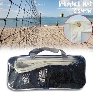 95X1 M Rete da pallavolo portatile Rete da pallavolo Rete da pallamano Accessori universali per spiaggia coperta all'aperto 240226