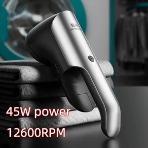 45W Commercial Hairball Trimmer Clothes Lint Remover Spool Machine Professional Electric Lint Remover Dry Cleaners Shaving Ball 240307