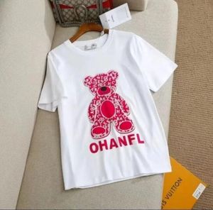 Designer Clothing Women's T-shirt French Fashion Famous Designer Clothing Two C-letter Pattern Printed Couple Fashion Cotton Round Neck xxxxl 5XL