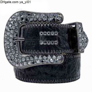 Gürtel Designer 2022 Bb Simon Gürtel für Männer Frauen Glänzender Diamantgürtel weiß cintura uomo boosluxurygoods 8000258u