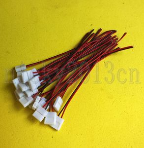 2Pin 8mm 10mm Width Extension Connector Single Clip Cable Wire for12V 24V LED Single Color Strip Light Tape9584837