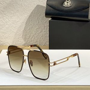 Mayba AME II Top Original High Quality Designer Solglasögon för Mens Famous Fashionable Retro Luxury Brand Eyeglass Fashion Des223n