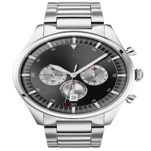 Relógio masculino relógio analógico de quartzo com pulseira de aço inoxidável 1513712292C