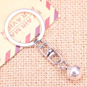 Keychains 20pcs Fashion Keychain 11mm 3D Basketball Pendants DIY Men Jewelry Car Key Chain Ring Holder Souvenir For Gift