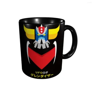 Mugs Promo Grendizer Color And Japanese Writing Graphic Cool Cups Print R348 Tea