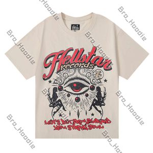 Hellstar Shirt Herren T-Shirts Kurzarm Designer T-Shirt Grafik T-Shirt Hell Star Shirt Hipster gewaschener Stoff Street Graffiti Brief Foliendruck Vintage Kleidung 3XL 619