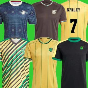 Maglie da calcio Giamaica 2024 24 25 Nazionale di calcio collezione Giamaica 2024 T-shirt Bailey ANTONIO REID Nicholson maglia da allenamento casalinga Maglia Giamaica