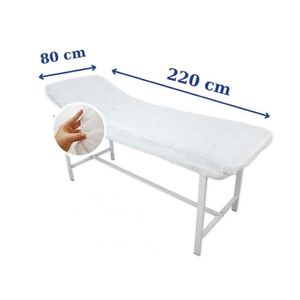 Engångsbord täcker vävnadspoly platt bårark underplattor monterade massage skönhetsvårdstillbehör 80x220cm325f