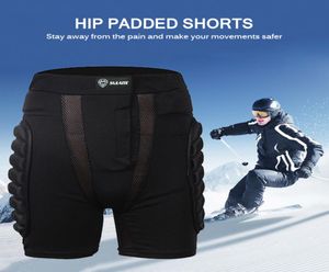 Koruyucu Şort Erkekler Pating Spor Kayağı Overland Yarış Zırh Pedleri Kalçalar Bacaklar Açık Snowboard Sports için Sport Pantolon1481656