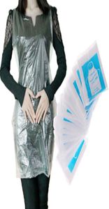 Multifunctional Disposable Apron Cooking Painting Waterproof For Men Women Disposable Plastic Clear Aprons4874291