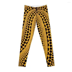 Pantaloni attivi Yayoi Kusama - La mia vita con zucche Leggings Push Up Fitness Sport Donna Palestra per donna