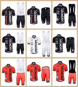 2020 Hot Sale RACING Team Cycling Jersey bib shorts Set MTB Bike Clothing Breathable Bicycle Clothes Men Short Maillot Culotte Y0419385276