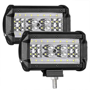 LED Pods2Pcs 5039039 168W QUAD Row Светодиодная полоса Spot Прожектор Комбинированный луч Внедорожные противотуманные фары Водонепроницаемые светодиодные кубики Wor2355646