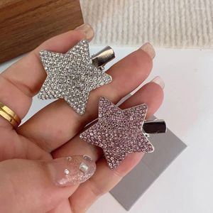 Hair Clips Cute Clip Sweet Lovely Barrettes Five-Pointed Star Hairpins Styling Accessory Party Gifts 3XUA