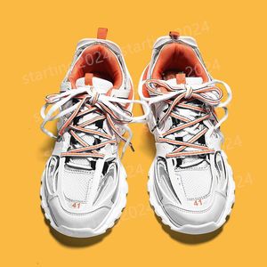 Лучший бренд 3XL Кроссовки Shoes Dad Track 9.0 Мужчины Женщины Кроссовки Черный Белый Желтый Сетка Нейлон Летние виды спорта Протекторная подошва Runner Sports EU35-46 T13