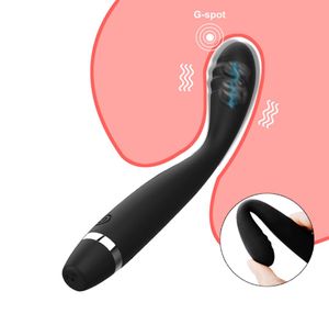 Kraftfull G Spot Vibrator Sex Toys For Women Nipple Clitoris Stimulator Dildo Vibrators Vagina Massager Erotiska varor för vuxna5511141