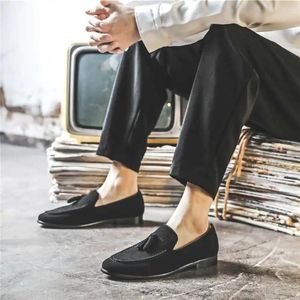 Dress Shoes Slipon Mocacinnes Office For Men Heels Men's 2024 Sneakers Sport Luxary Out On Sale Authentic