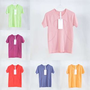 Joga stroje T-shirty z krótkim rękawem sporty na zewnątrz jogging szybkie suche koszulę Kobieta bieganie ekipą na sali sali gimnastyczne ubranie