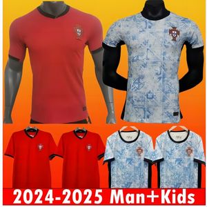 24 25 Portugal Football Jersey Ruben Ronaldo Portugalczyka 2024 2025 Portugalia piłkarska koszulka dla dzieci Zwycięstwo Portugalii w Euro nad Tajlandią