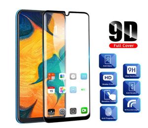 Samsung Galaxy a10 A20 A30 A40 A50 A60スクリーンプロテクター用Samsung A70 A80 Glass A11 A21 A41 A41 A51 A51 A2556328用の9D保護ガラスオン