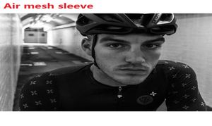 Attaquer قصيرة الأكمام ركوب الدراجات القميص Air Mesh Cycle Cycle Shirt فائقة التنفس الدراجة ركوب الملابس Ademend FietsShirt3827560