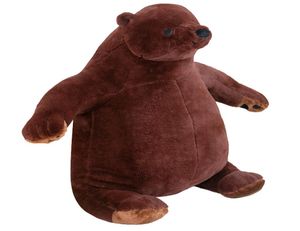 Djungelskog Bear Big Teddy Bear Plush Toys محشوة الحيوانات الناعمة ألعاب دمية طفل طفل 100 سم 39 بوصة 5098061