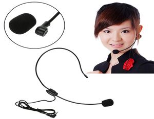 Portable Lightweight 35mm Wired Class Presentation Amplifier Speaker Microphone Headset Muitifunction Microphone1917219