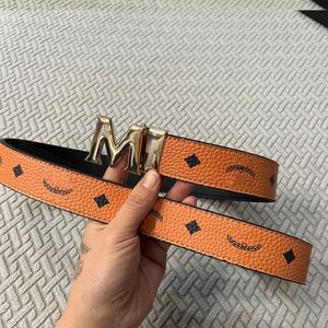 Designer Women Belt Genuine Leather Mens Belts Width 3 5 cm Classic Unisex Belts 4 Colors209v