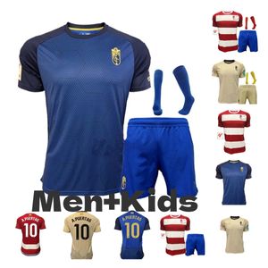 Camiseta 2023 2024 Granada CF Soccer Jerseys Callejon A.Puertas Soro Uzuni 23 24 Bryan C.Neva Men Kids Shird